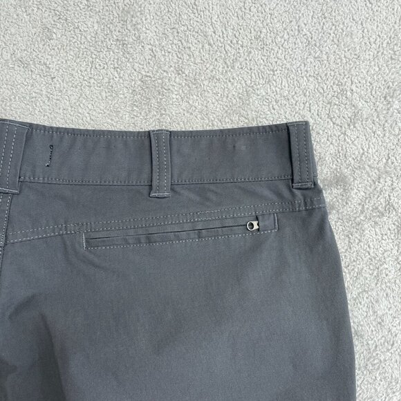 NWOT Kirkland Signature Cargo Tech pants Men's 40x32 Gray Elastic Waist - Picture 9 of 10